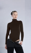 Chocolate Brown Bodysuit
